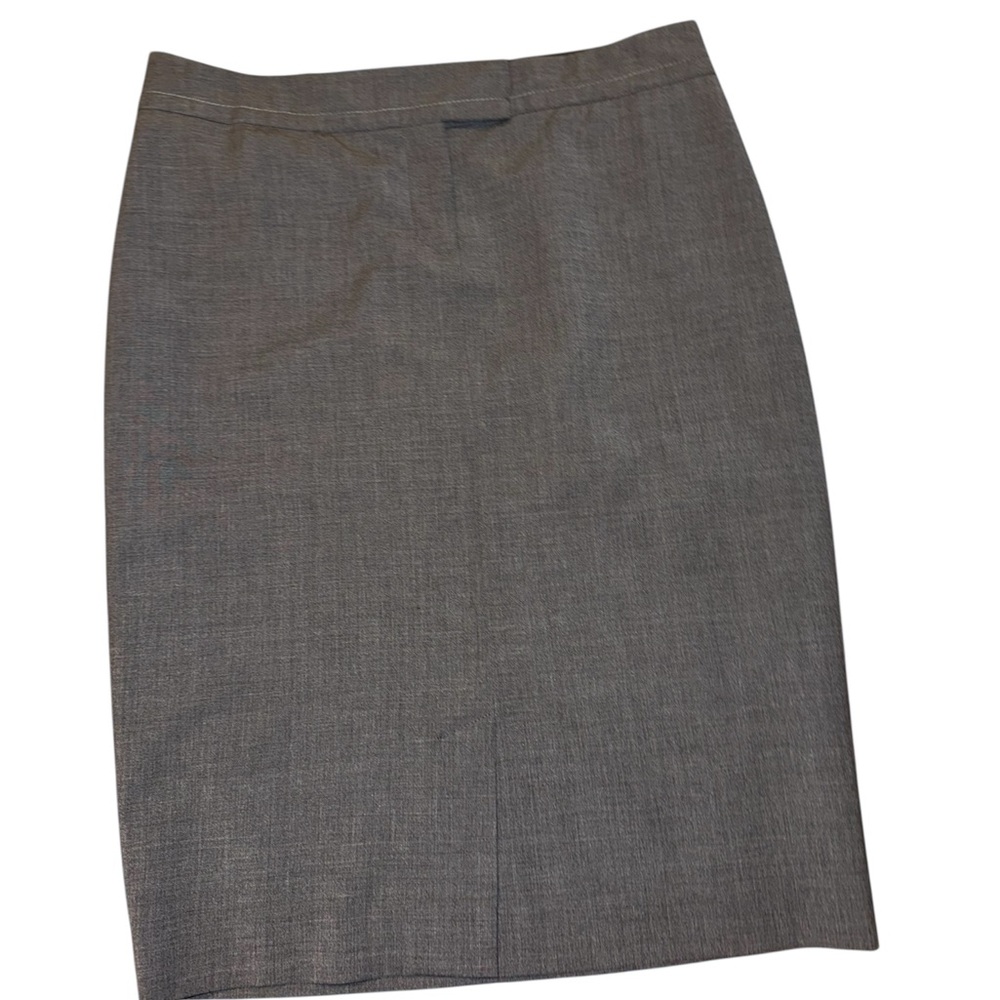 Joseph Grey Wool-Blend Pencil Skirt size 8 in like new condition